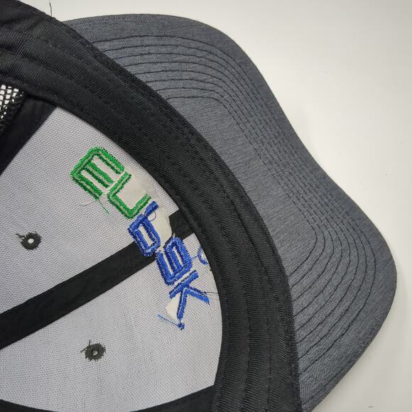 EnPak Miller Snapback Trucker Hat Gray One Size Adjustable Ivory Headwear - Picture 8 of 10